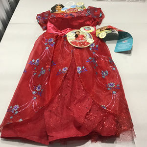Elena Avalor Music & Light-up  Dress  size 4-6X